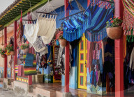 Handicrafts in Raquira, Boyaca Department, Colombia