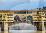 Ponte Vecchio and Arno River, Florence, Tuscany, Italy