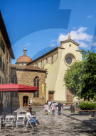 Piazza Santo Spirito, Florence, Tuscany, Italy