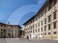 Palazzo della Carovana, Piazza dei Cavalieri, Knights' Square, Pisa, Tuscany, Italy