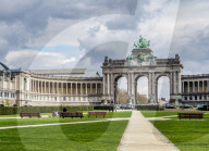 Arcade du Cinquantenaire, Cinquantenaire Park, Brussels, Belgium