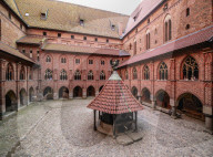 Castle of the Teutonic Order in Malbork, Pomeranian Voivodeship, Poland