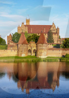 Castle of the Teutonic Order in Malbork, Pomeranian Voivodeship, Poland