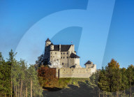 Bobolice Royal Castle, Trail of the Eagles' Nests, Krakow-Czestochowa Upland or Polish Jura, Silesian Voivodeship, Poland