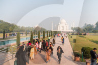 January 2019,The Taj Mahal, UNESCO World Heritage Site, Agra, Uttar Pradesh, India, Asia.