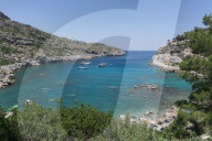 June 2019 Anthony Quinn Bay, Rhodes, Greece