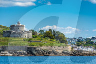 St Mawes Castle is an artillery fort constructed by Henry VIII near Falmouth, Cornwall, UK