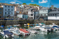 Custom House Quay in Falmouth Cornwall England GB UK Europe