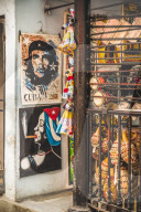 souvenirs for sale in a market in La Habana, Havana, Cuba, West Indies, Caribbean, Central America
