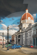Parque Jose Marti, Palacio del Gobierno, Goverment House, Cienfuegos, UNESCO World Heritage Site, Cuba, West Indies, Caribbean