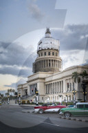 El Capitolio building at duks, UNESCO, Havana, Cuba, West Indies, Caribbean