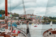BRISTOL, ENGLAND - JULY 21, 2019: Bristol Harbour Festival in Bristol, United Kingdom Europe