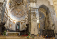Interior of Catania Cathedral, Catania, Sicily, Italy, Europe