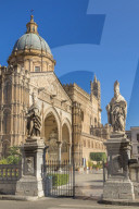 The Palermo Cathedral (UNESCO World Heritage Site), Palermo, Sicily, Italy, Europe