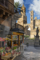 The Palermo Cathedral (UNESCO World Heritage Site), Palermo, Sicily, Italy, Europe