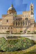 The Palermo Cathedral (UNESCO World Heritage Site), Palermo, Sicily, Italy, Europe