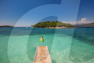 South coast, Ksamil, Albania
