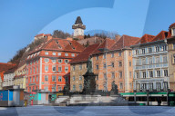Haupt Platz, Graz, Styria, Austria