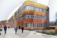 Vienna, Austria WU Campus, 3D building