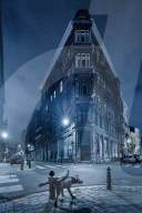 Brussels, Belgium, 'Zinneke Pis', 1999, Tom Frantzen Sculpture, Rue de Chartreux