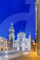 Basilica della Santa Casa, Piazza della Madonna, Loreto, Marche, Italy