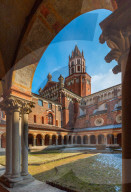 Church of S. Andrea, Vercelli, Piedmont, Italy