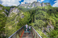 Canyon di Scalve, Via Mala di Scalve, Val di Scalve, Lombardia, Italy