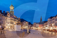 Grand Place, Mons, Wallonia, Belgium