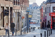 Rue de Clercs, Mons, Wallonia, Belgium