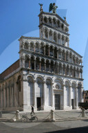 San Michele church, Lucca, Tuscany, Italy