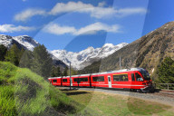 Morteratsch Glacier, Grigioni, Switzerland