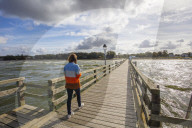 Seaside resort of Lubmin, Mecklenburg-Vorpommern, Germany