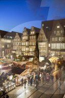 Market Square, Christmas markets, Bremen, Germany