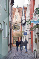 Schnoor district, Bremen, Germany