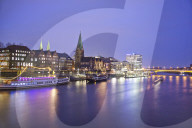 Weser river, Bremen, Germany