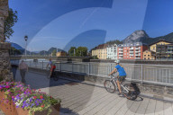 Inn river, Kufstein, Tyrol, Austria