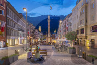 Maria Theresien Strasse, Innsbruck, Tyrol, Austria