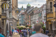 Herz.Fried Strasse, Innsbruck, Tyrol, Austria