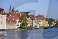 Surroundings of the old slaughterhouse, Bamberg, Bavaria, Germany