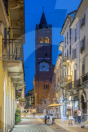 Via Carlo Alberto, Monza, Lombardia, Italy