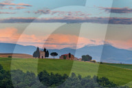 Vitaleta Church, San Quirico d'Orcia, Tuscany, Italy