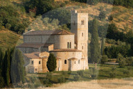 The Abbey of Sant'Antimo, Sant'Antimo, Tuscany, Italy