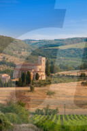 The Abbey of Sant'Antimo, Sant'Antimo, Tuscany, Italy