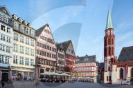 Old town framework buildings at the RÃ¶merberg