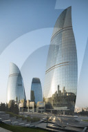 Flame Towers, Baku, Azerbaijan