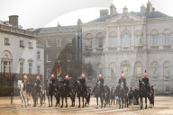 Changing of the guard, Horse Guards, Westminster, London, England