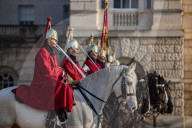 Changing of the guard, Horse Guards, Westminster, London, England