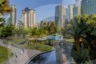 KLCC Park , Kuala Lumpur, Malaysia, Southeast Asia, Asia