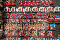 Souvenirs for sale in London, England, United Kingdom, Europe.