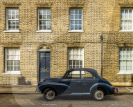 Beautifully preserved Georgian terraced houses in Waterloo in London, England, United kingdom, Europe.